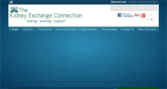 Desktop Screenshot of kidneyexchangeconnection.org